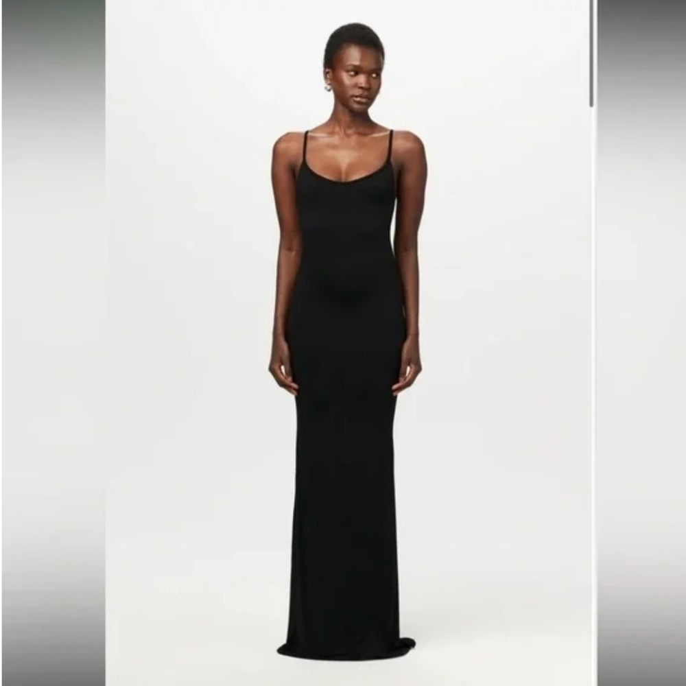 Naked Wardrobe Black Maxi Dress Size Small